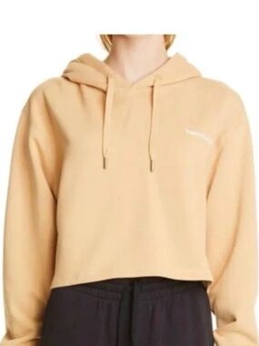 Favorite Daughter Cropped length terry cotton hoodie